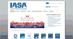 Desktop Screenshot of iasa.org